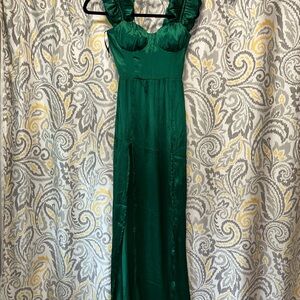Hello Molly Deep Green Maxi Dress